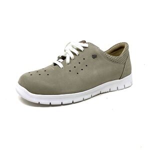 Finn Comfort Barletta Women’s Rock Nubuck Oxford Sneakers Size 37 New with flaw